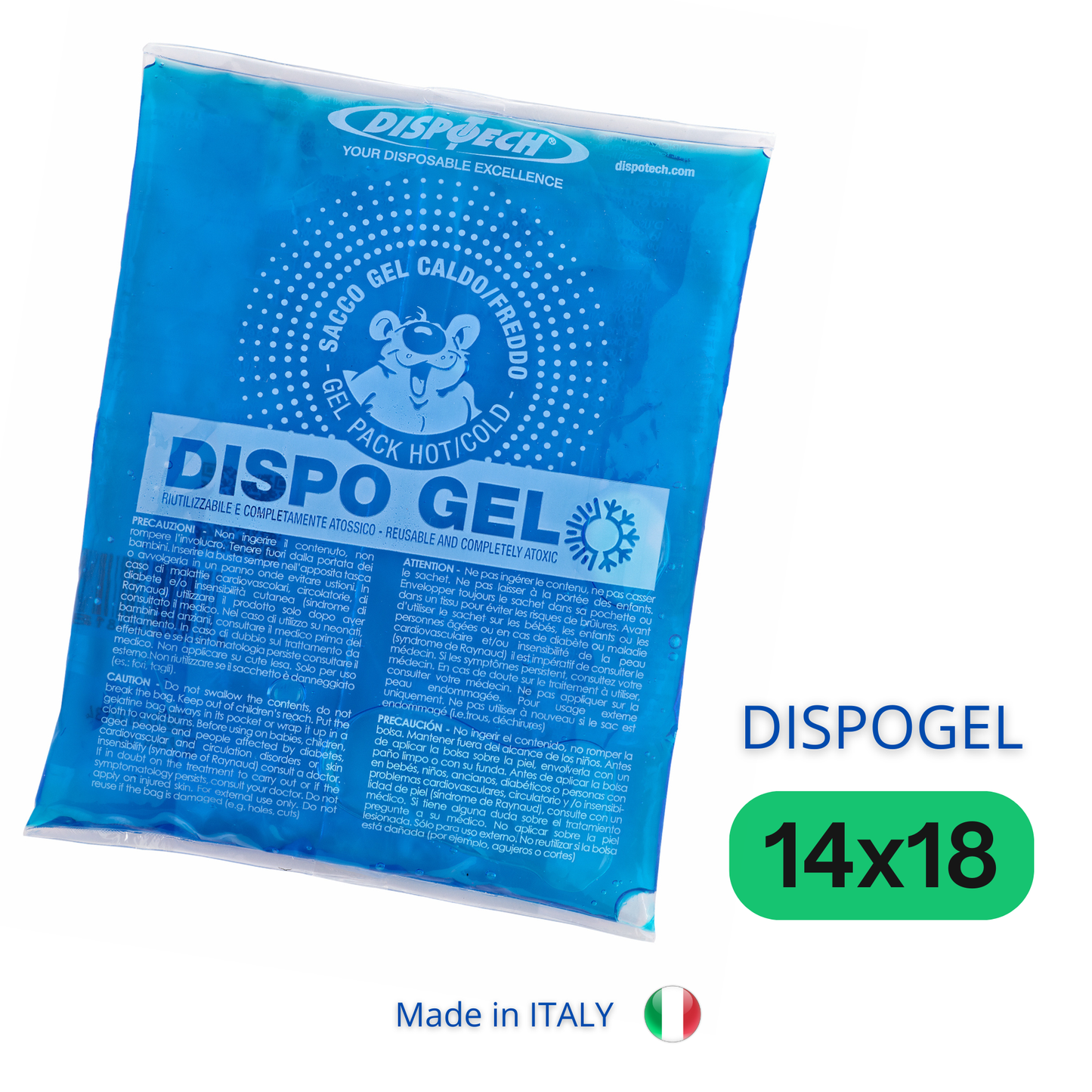 Dispotech GC 1104-1418  14cm x 18cm Cold-Hot