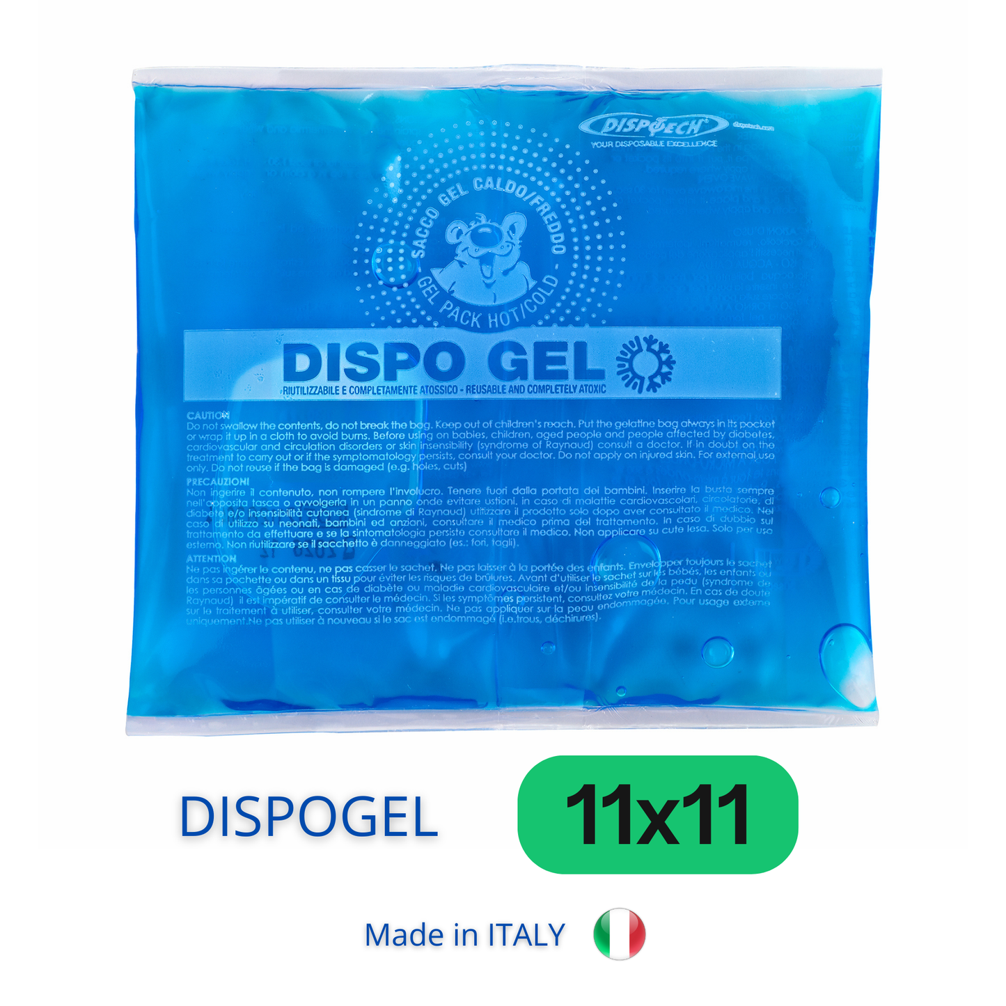 Dispotech GC 1101-1111  11 cm x 11 cm  Cold-Hot