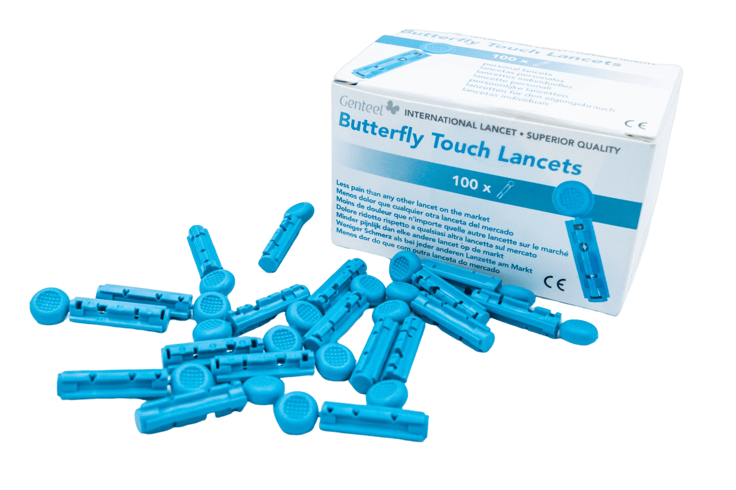 Butterfly Touch Lancets (100 stuks)